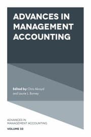 Tapa de Advances in Management Accounting