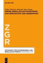 Tapa de Große Gesellschaftsverträge Aus Geschichte und Gegenwart