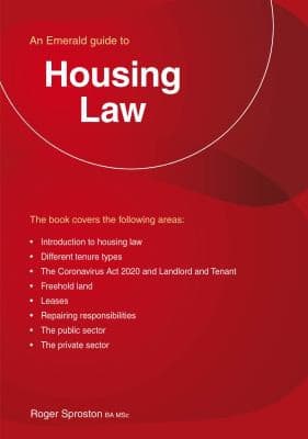 Tapa de Housing Law