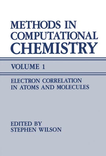 Tapa de Methods in computational chemistry