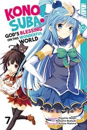 Tapa de この素晴らしい世界に祝福を! 7 (manga)