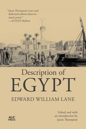 Tapa de Description of Egypt