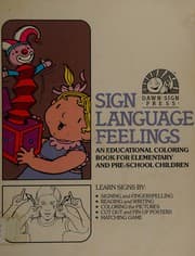 Tapa de Sign language feelings