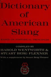 Tapa de Dictionary of American slang