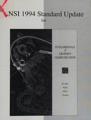 Tapa de ANSI 1994 standard update for Fundamentals of graphics communication