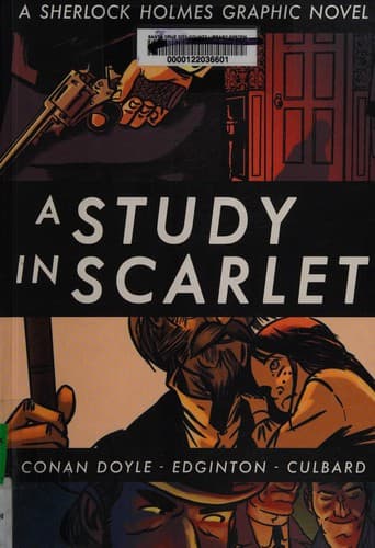 Tapa de A study in scarlet