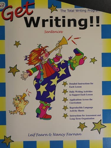 Tapa de Get writing!!