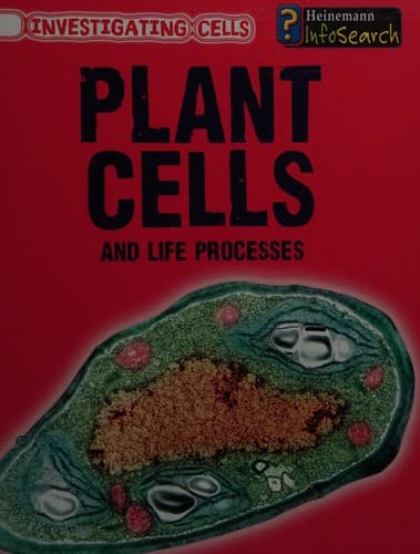 Tapa de Plant cells and life processes