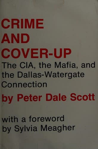 Tapa de Crime and cover-up