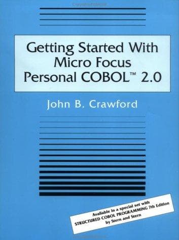 Tapa de Getting started with micro focus personal COBOL 2.0
