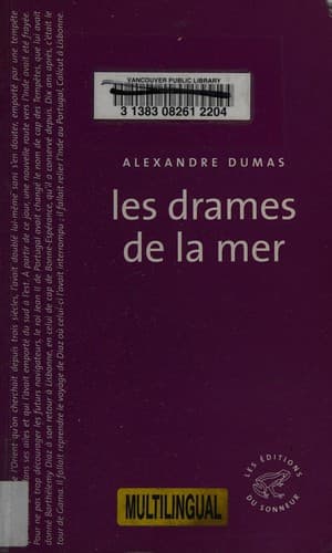 Tapa de Les drames de la mer