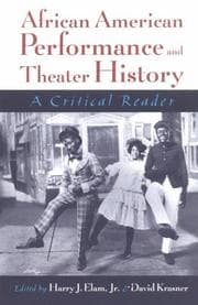 Tapa de African American Performance and Theater History