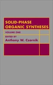 Tapa de Solid-Phase Organic Syntheses, Volume 1