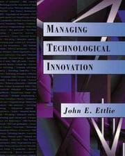 Tapa de Managing Technological Innovation