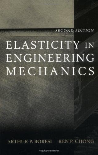 Tapa de Elasticity in engineering mechanics