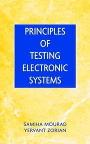 Tapa de Principles of testing electronic systems