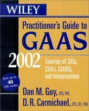 Tapa de Practitioner's Guide to GAAS '99
