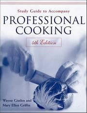Tapa de Professional Cooking (Study Guide)