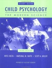 Tapa de Study guide to accompany Child psychology