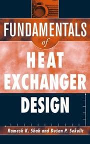 Tapa de Fundamentals of heat exchanger design