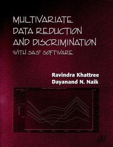 Tapa de Multivariate data reduction and discrimination with SAS software