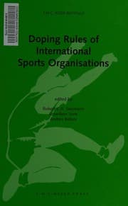 Tapa de Doping rules of international sports organisations