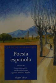 Tapa de Poesía española