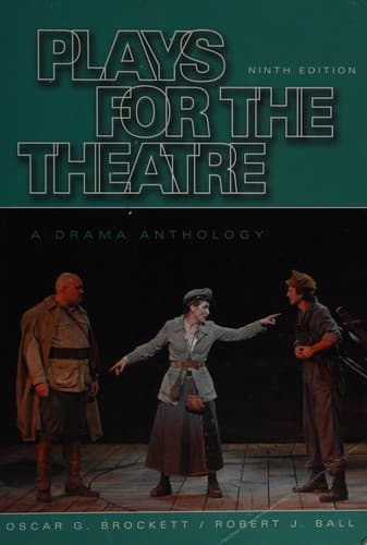 Tapa de Plays for the theatre