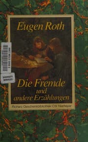 Tapa de Die Fremde und andere Erzählungen
