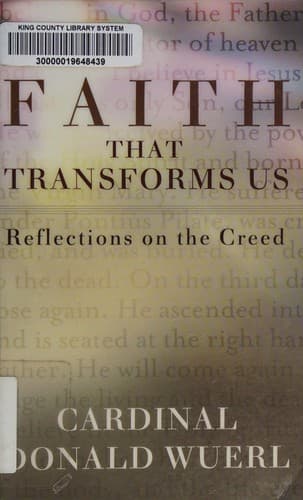 Tapa de Faith that  transforms us
