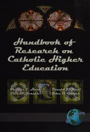 Tapa de Handbook of research on Catholic higher education