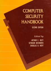 Tapa de Computer security handbook