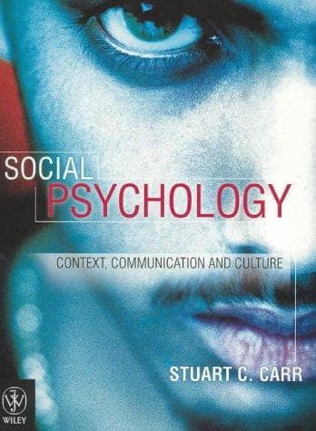 Tapa de Social psychology