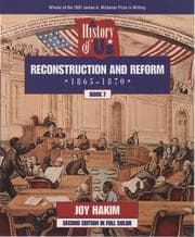 Tapa de Reconstruction and Reform (Reconstructing America- 1865-1890)