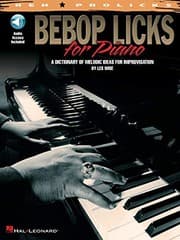 Tapa de Bebop Licks for Piano