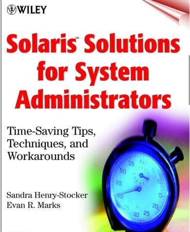 Tapa de Solaris solutions for system administrators