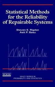 Tapa de Statistical Methods for the Reliability of Repairable Systems