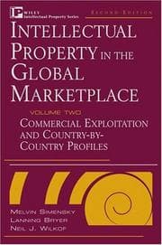 Tapa de Intellectual Property in the Global Marketplace