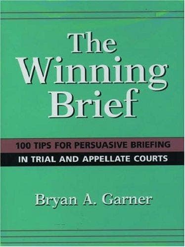 Tapa de The Winning Brief