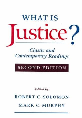 Tapa de What Is Justice?