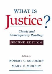 Tapa de What Is Justice?