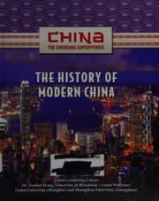 Tapa de The history of modern China
