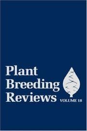 Tapa de Volume 18, Plant Breeding Reviews