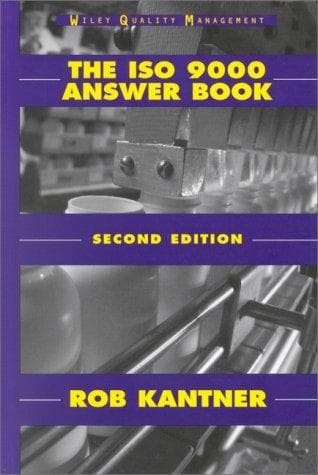 Tapa de The ISO 9000 Answer Book