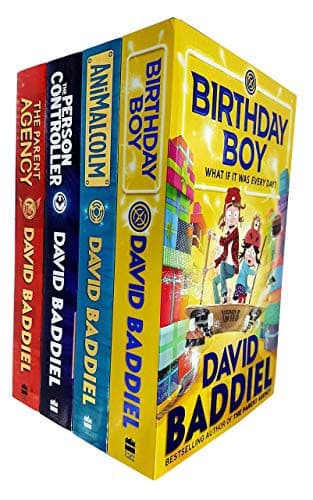 Tapa de David Baddiel 4 Books Collection Set