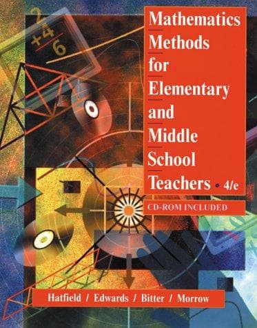 Tapa de Mathematics methods for elementary and middle school teachers