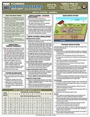 Tapa de Plumbing Septic Systems Quick-Card Based on the 2018 UPC, EPA and USDA