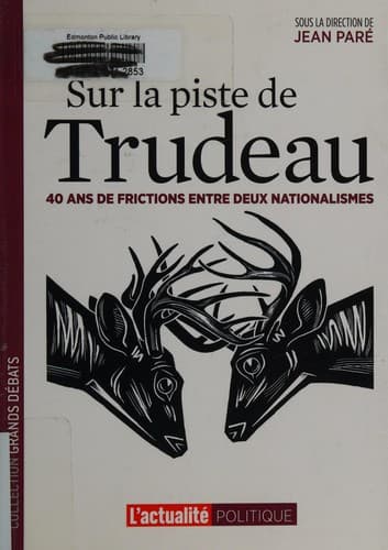 Tapa de Sur la piste de Trudeau