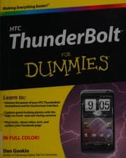 Tapa de HTC ThunderBolt for dummies
