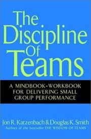 Tapa de The discipline of teams